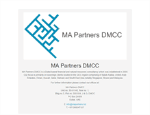 Tablet Screenshot of mapartners.biz